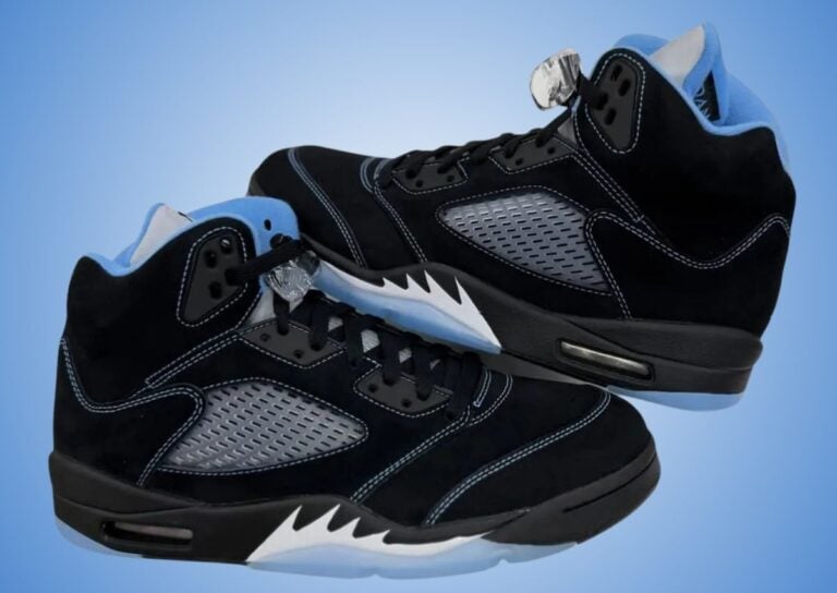 Air Jordan 5 Black University Blue DD0587-008
