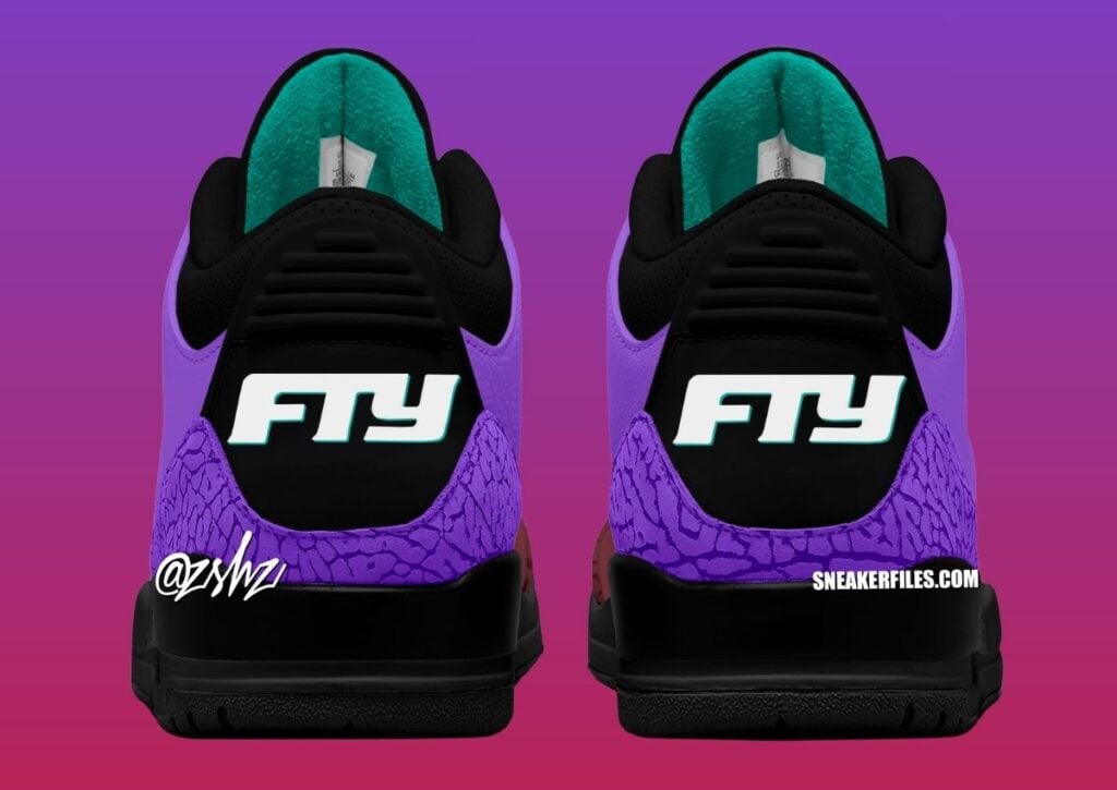 Free The Youth Air Jordan 3 2026 IU0737-001 Heel