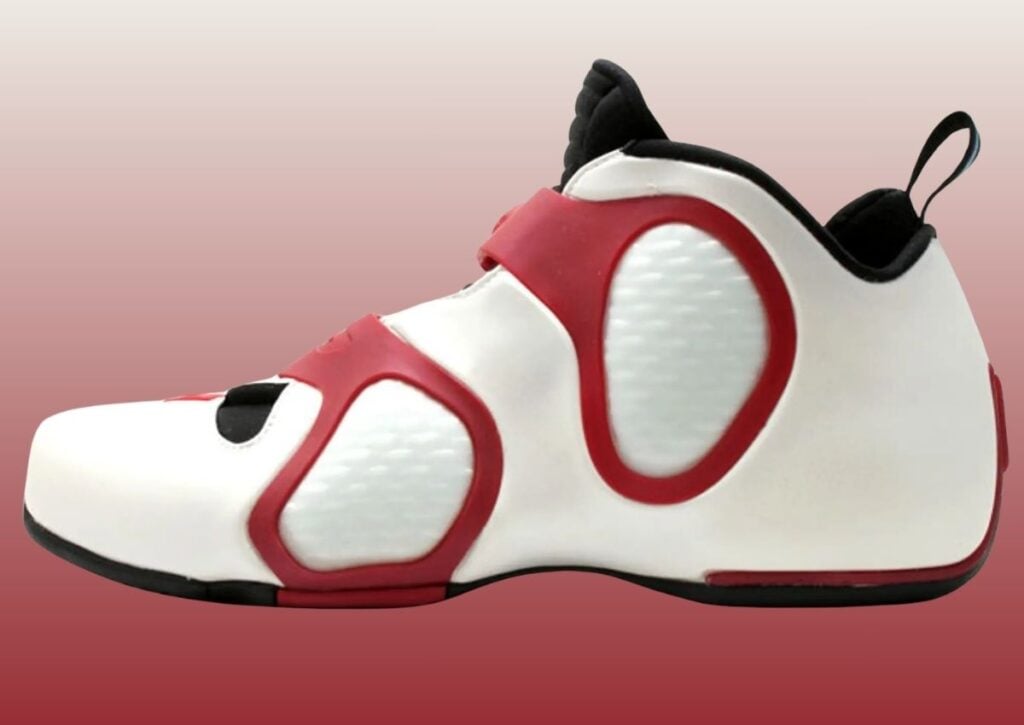 Nike Air Flightposite 3 White Red