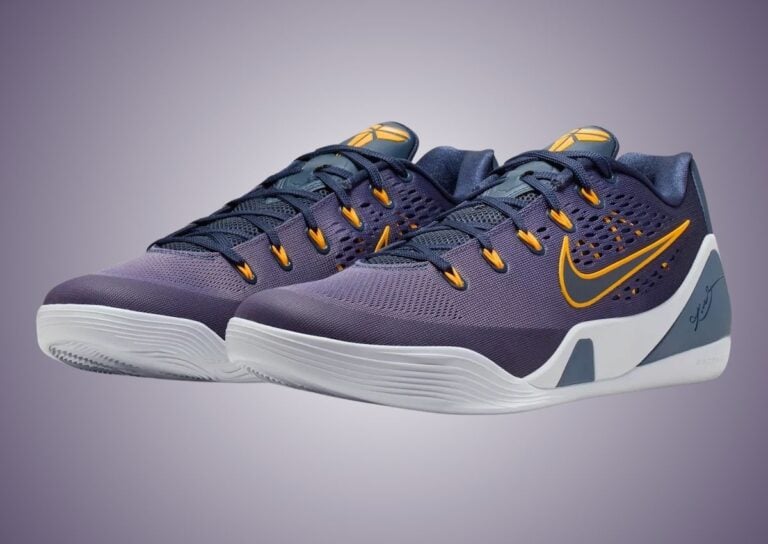 Nike Kobe 9 EM Low Protro Thunder Blue Laser Orange IH1401-401