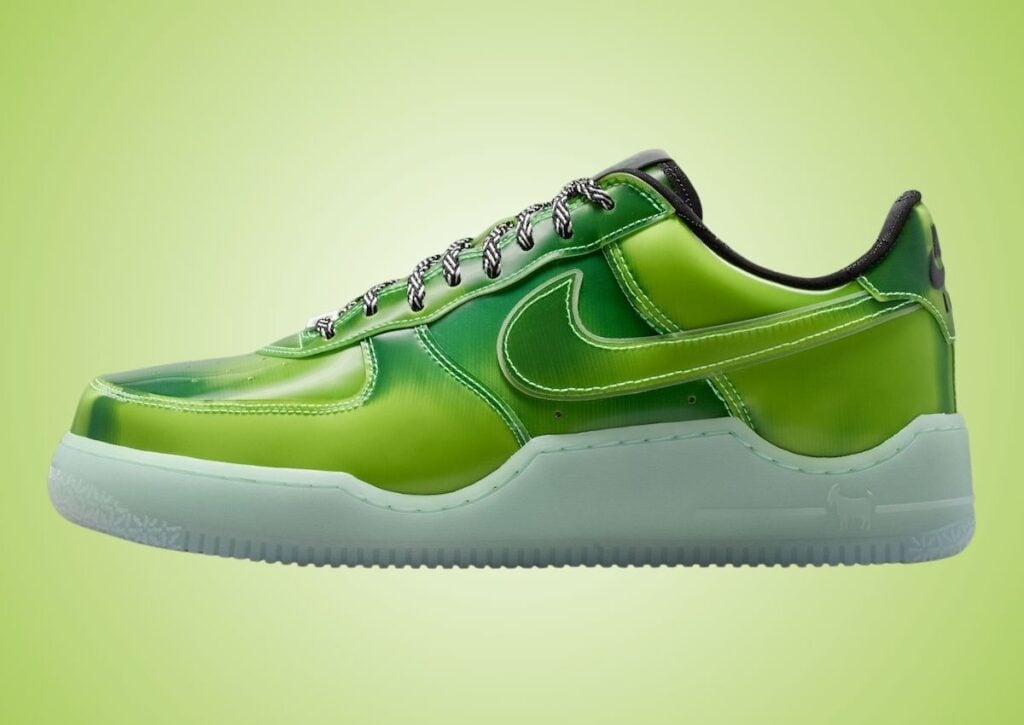 Nike LeBron Air Force 1 Voltage Green Los Angeles IQ5368-300