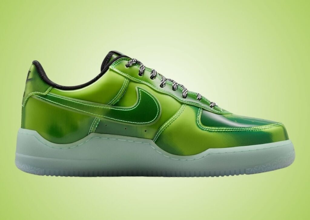 Nike LeBron Air Force 1 Voltage Green Los Angeles IQ5368-300