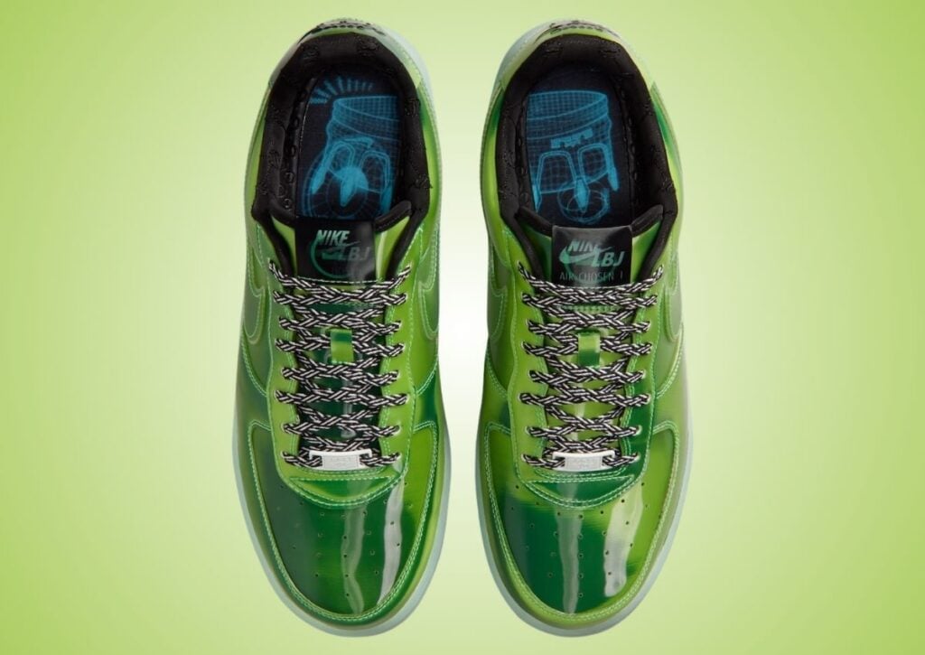 Nike LeBron Air Force 1 Voltage Green Los Angeles IQ5368-300