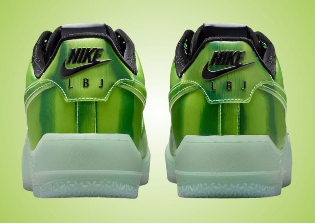 Nike LeBron Air Force 1 Voltage Green Los Angeles IQ5368-300