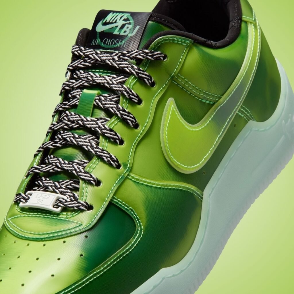 Nike LeBron Air Force 1 Voltage Green Los Angeles IQ5368-300