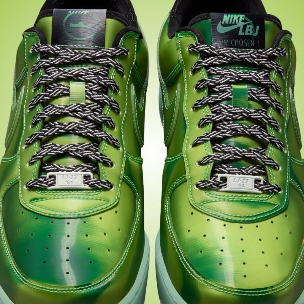 Nike LeBron Air Force 1 Voltage Green Los Angeles IQ5368-300