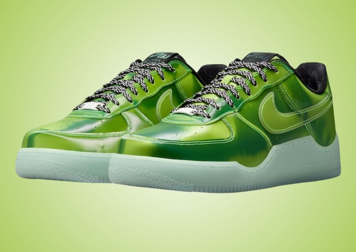 Nike LeBron Air Force 1 “Voltage Green” (Los Angeles) Releases February 2026