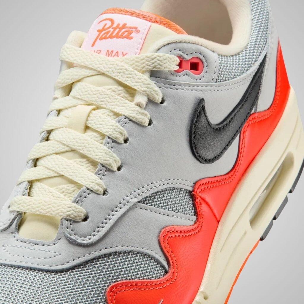 Patta Nike Air Max 1 Waves Hyper Crimson II7055-800