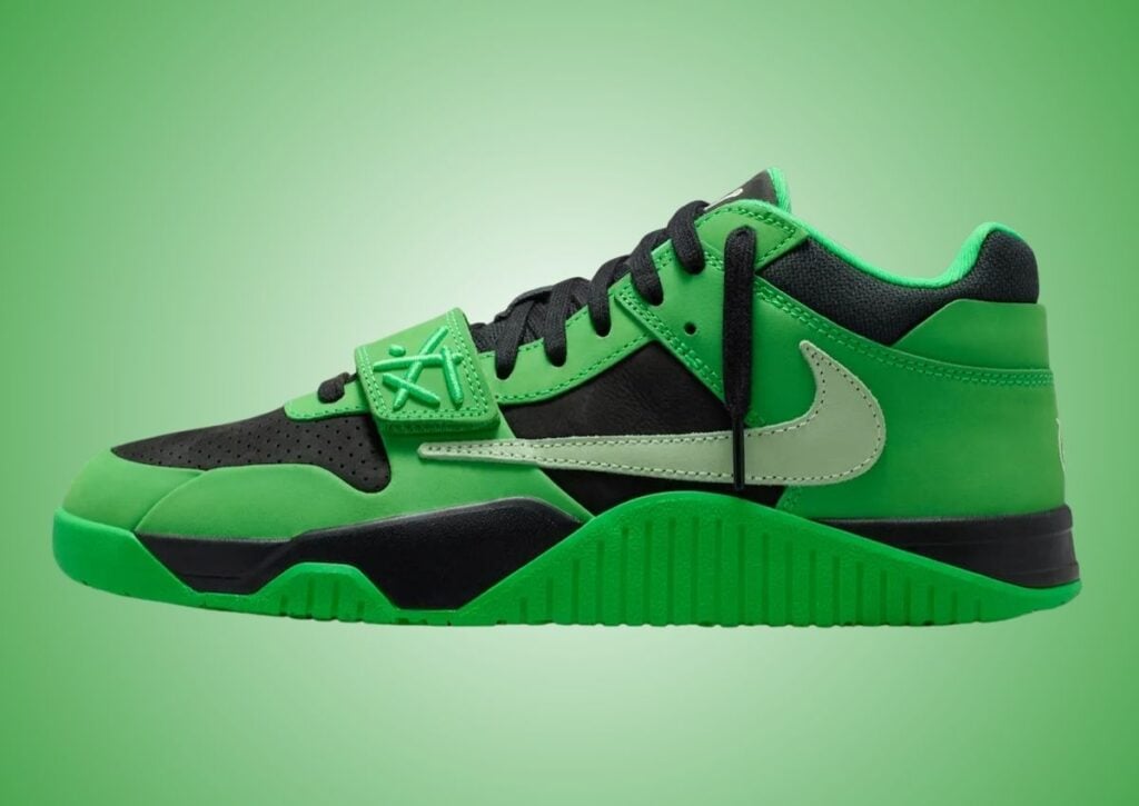 Travis Scott Jordan Jumpman Jack CJ1 T-Rexx Green Spark IM9113-300