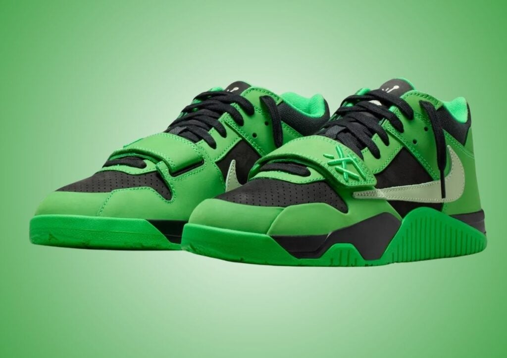 Travis Scott Jordan Jumpman Jack CJ1 T-Rexx Green Spark IM9113-300