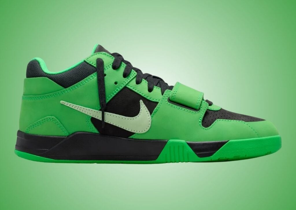 Travis Scott Jordan Jumpman Jack CJ1 T-Rexx Green Spark IM9113-300