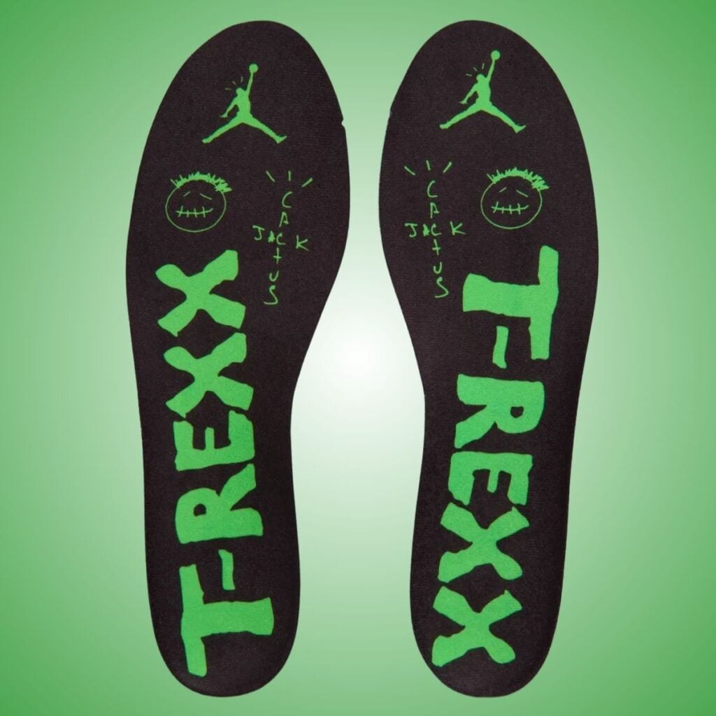 Travis Scott Jordan Jumpman Jack CJ1 T-Rexx Green Spark IM9113-300