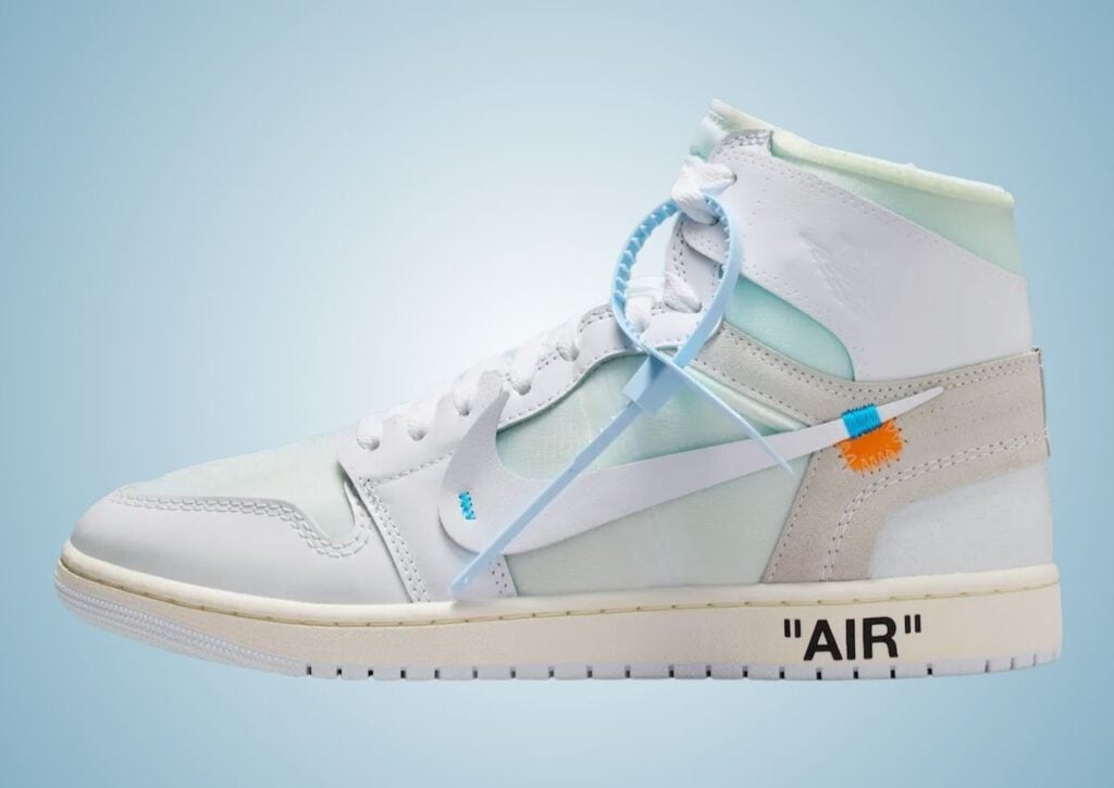 Virgil Abloh Archive Air Jordan 1 High OG Alaska AA3834-100