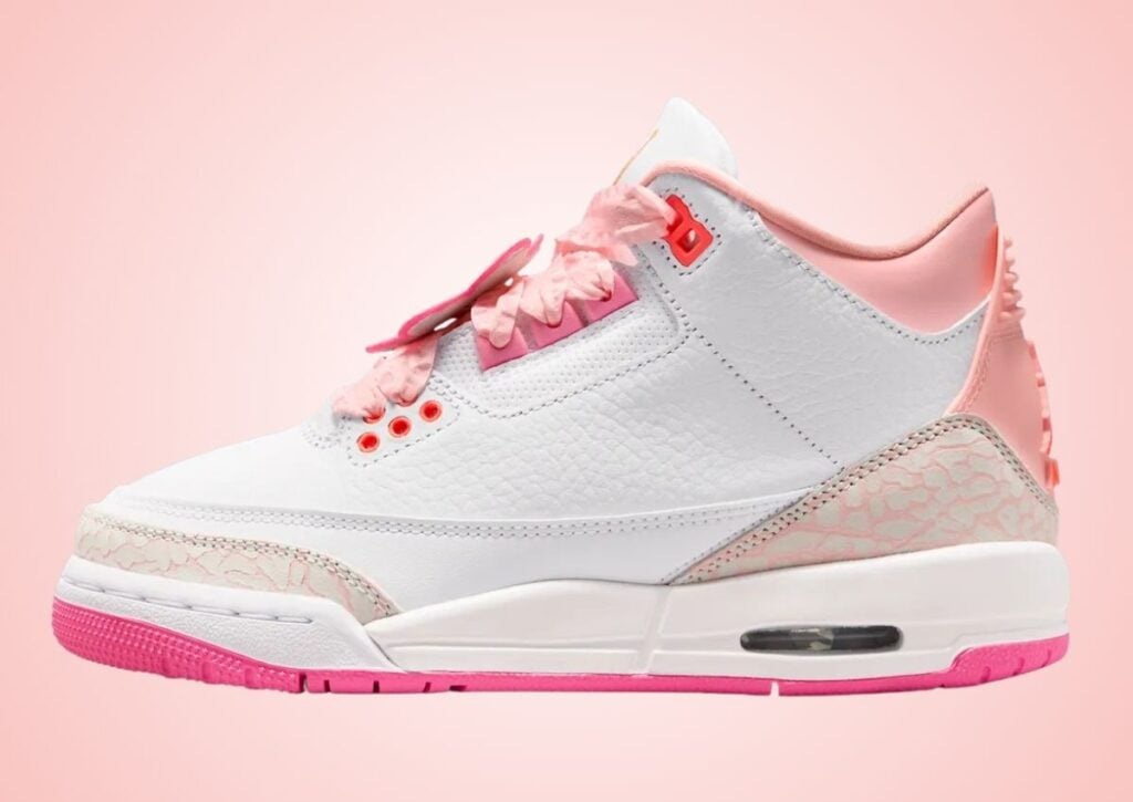 Air Jordan 3 Spring Flowers Pink Bloom II0599-600