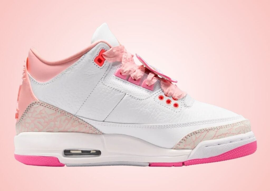 Air Jordan 3 Spring Flowers Pink Bloom II0599-600