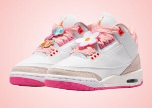 Air Jordan 3 Spring Flowers Pink Bloom II0599-600
