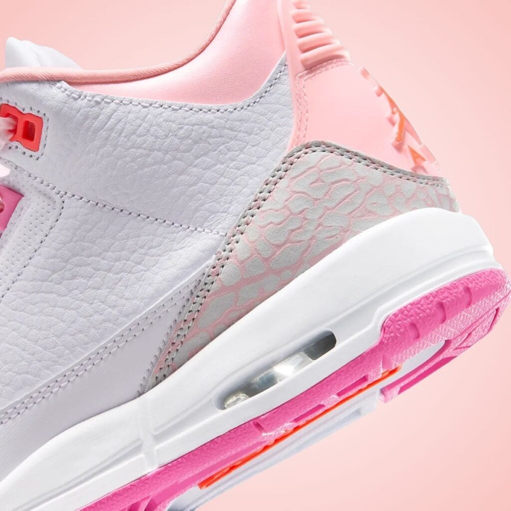 Air Jordan 3 Spring Flowers Pink Bloom II0599-600
