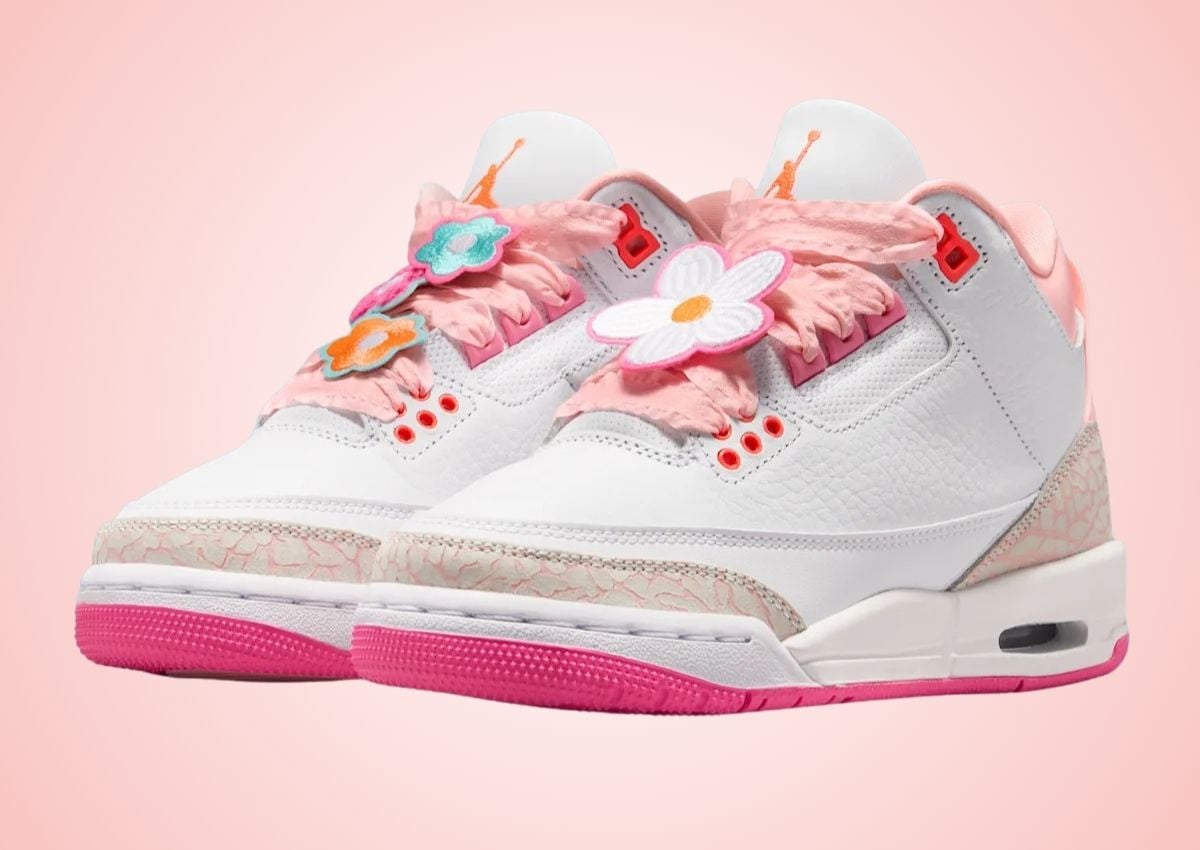 Air Jordan 3 “Spring Flowers” (Pink Bloom) Releases April 2026