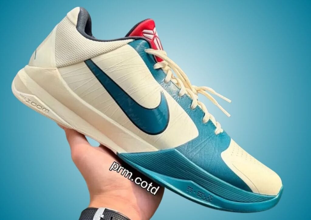 Caitlin Clark Nike Kobe 5 Protro Coconut Milk Bright Spruce IZ1852-100