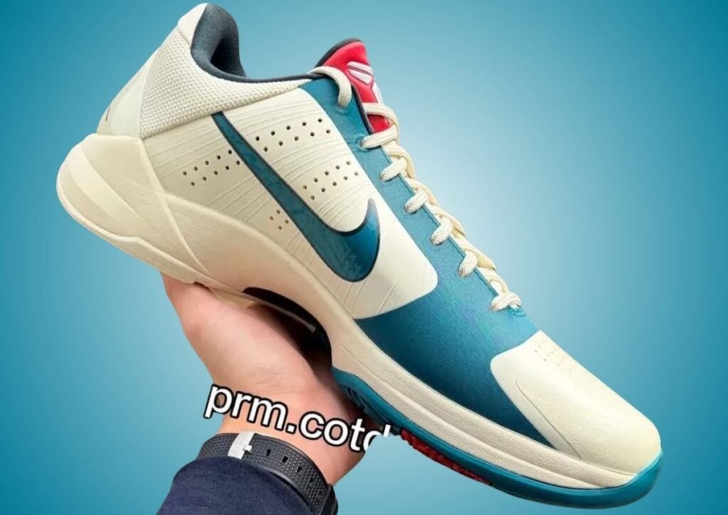 Caitlin Clark Nike Kobe 5 Protro Coconut Milk Bright Spruce IZ1852-100