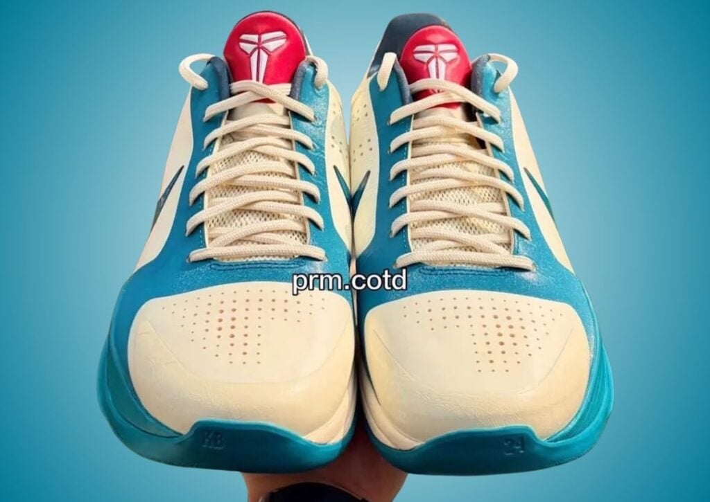 Caitlin Clark Nike Kobe 5 Protro Coconut Milk Bright Spruce IZ1852-100