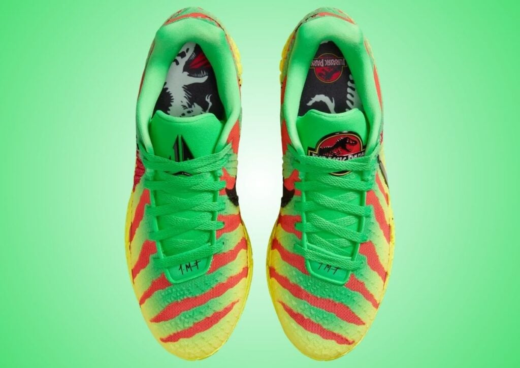 Jurassic Park Nike Ja 3 Explorer Green Spark IU7240-300