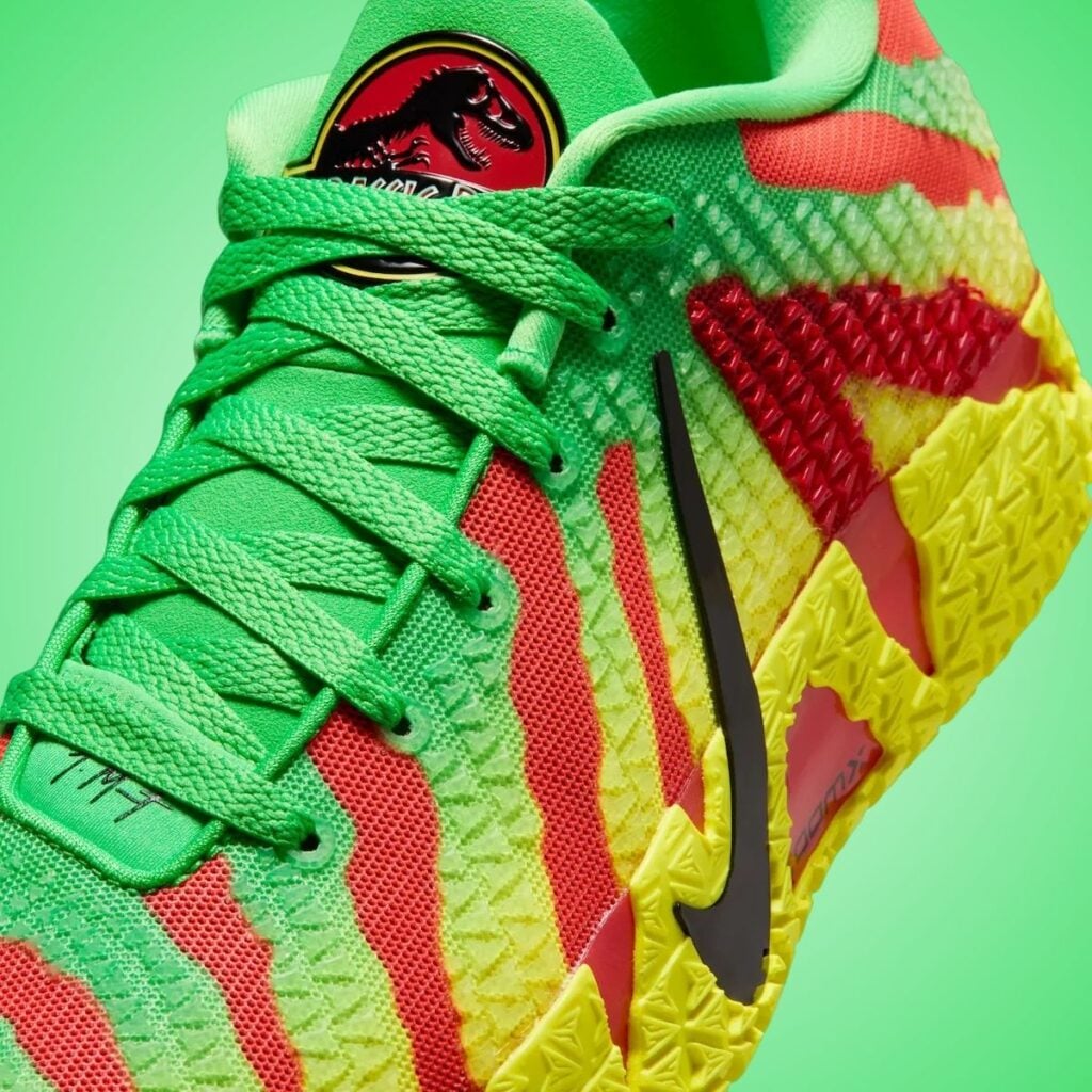 Jurassic Park Nike Ja 3 Explorer Green Spark IU7240-300