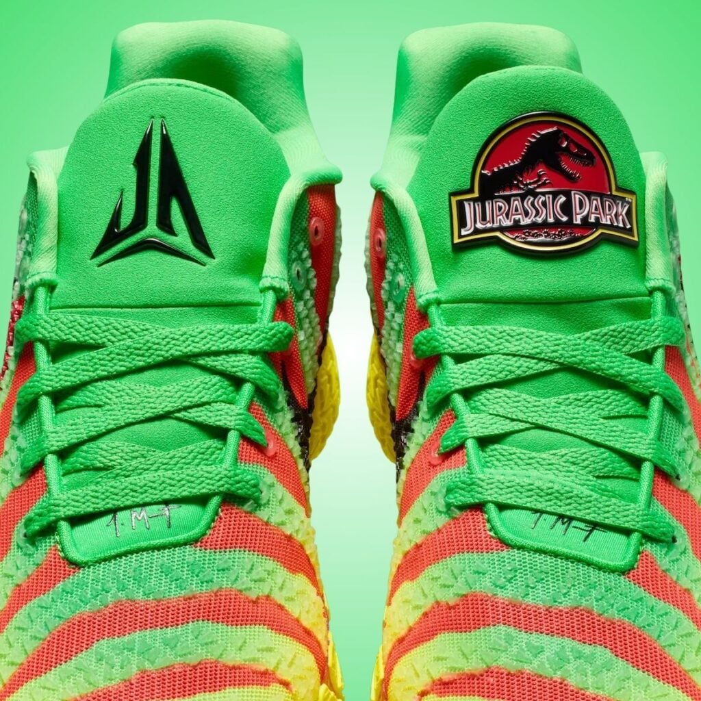 Jurassic Park Nike Ja 3 Explorer Green Spark IU7240-300