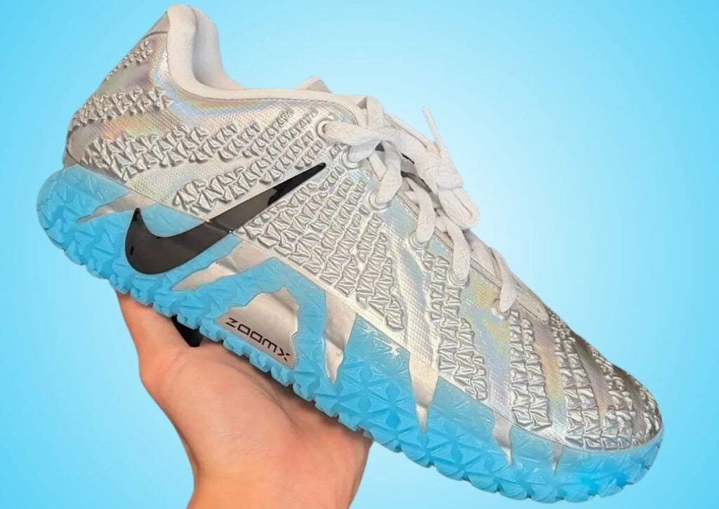 Jurassic Park Nike Ja 3 Metallic Silver Black Baltic Blue IU7240-002