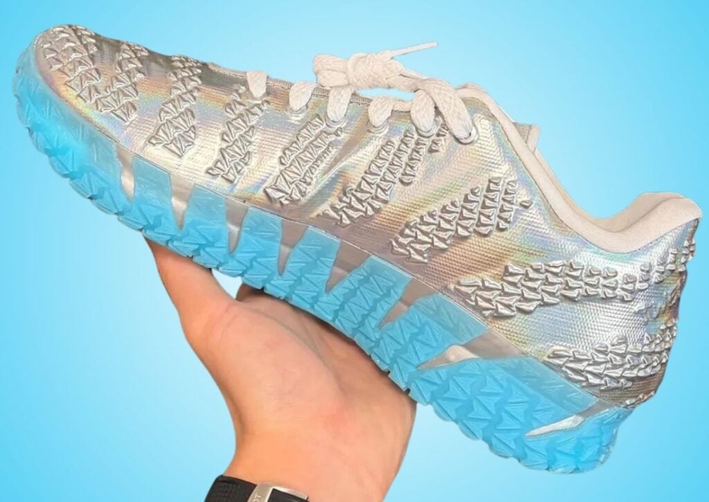 Jurassic Park Nike Ja 3 Metallic Silver Black Baltic Blue IU7240-002