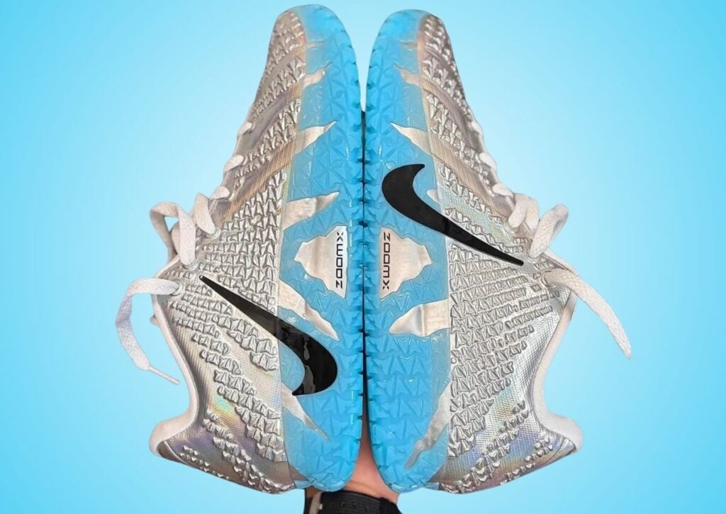 Jurassic Park Nike Ja 3 Metallic Silver Black Baltic Blue IU7240-002