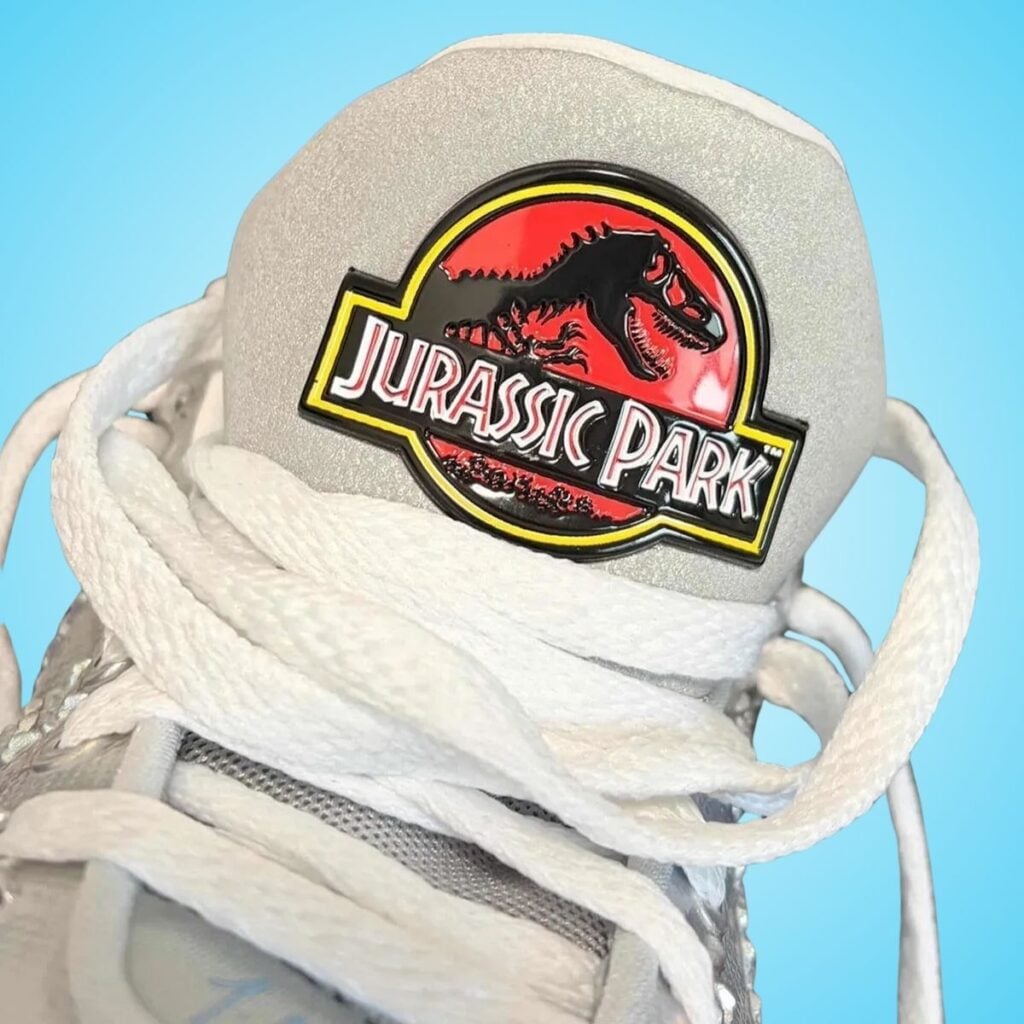 Jurassic Park Nike Ja 3 Metallic Silver Black Baltic Blue IU7240-002