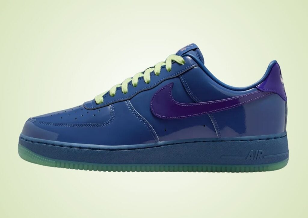 Nike Air Force 1 Low Patent Mystic Navy IO4489-400