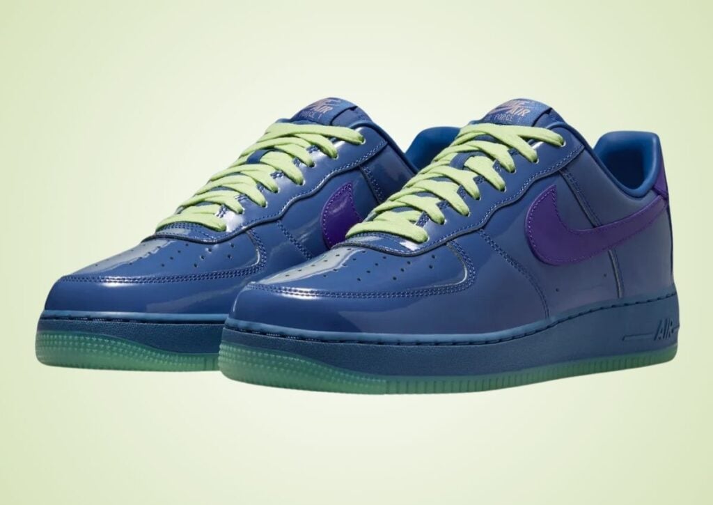 Nike Air Force 1 Low Patent Mystic Navy IO4489-400