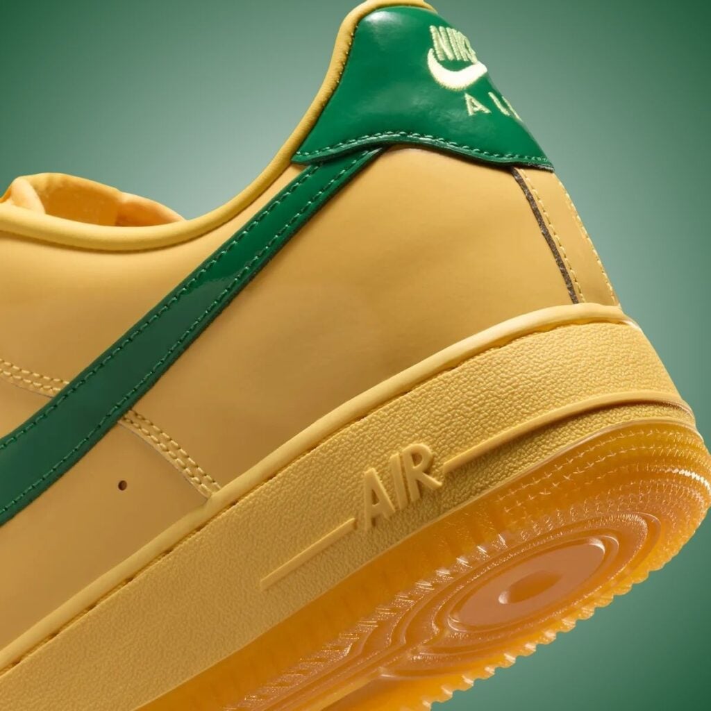 Nike Air Force 1 Low Patent Topaz Gold IO4489-700