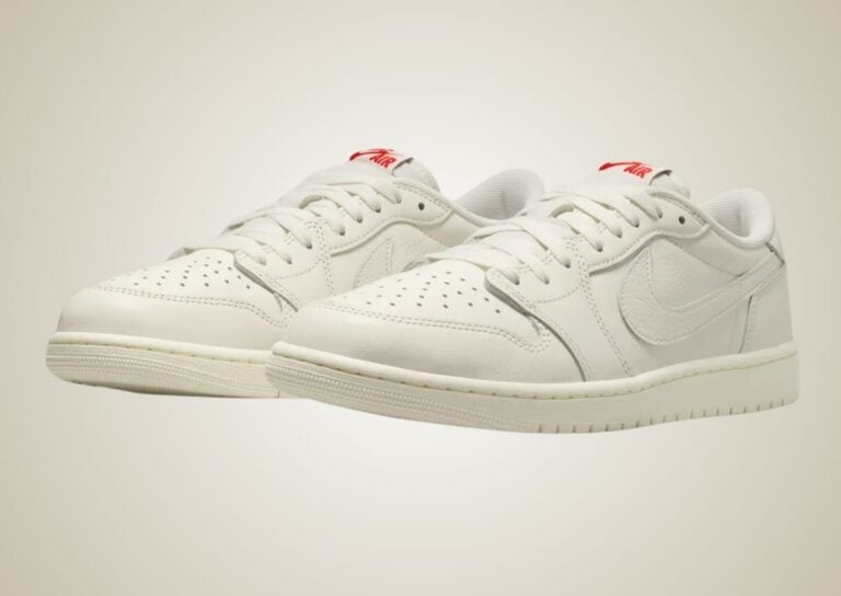 Air Jordan 1 Low OG Sail HQ6998-100 Release Info