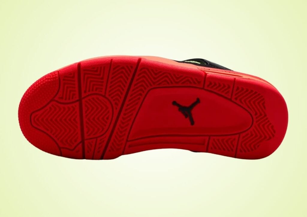 Air Jordan 4 Black Bright Mango Volt Infrared 23 II1271-001