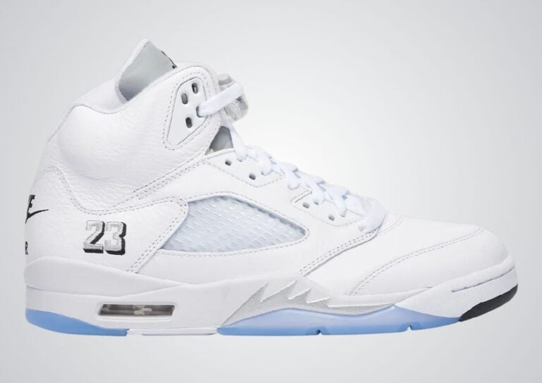 Air Jordan 5 White Metallic Release Info 2026