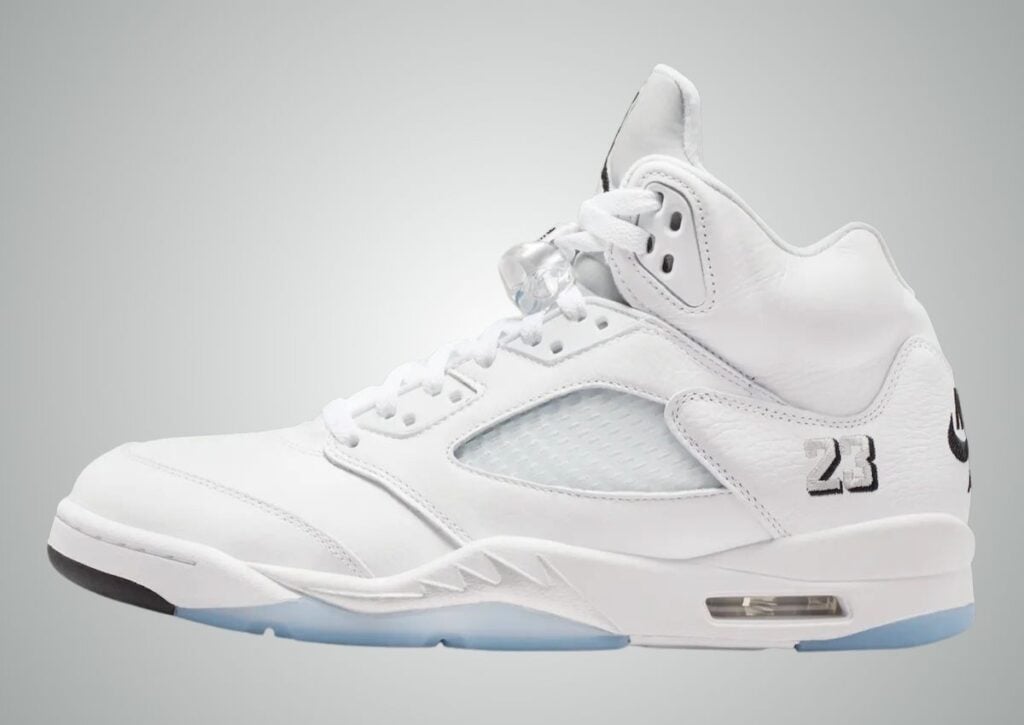 Air Jordan 5 White Metallic Silver HQ7978-103 Release Info