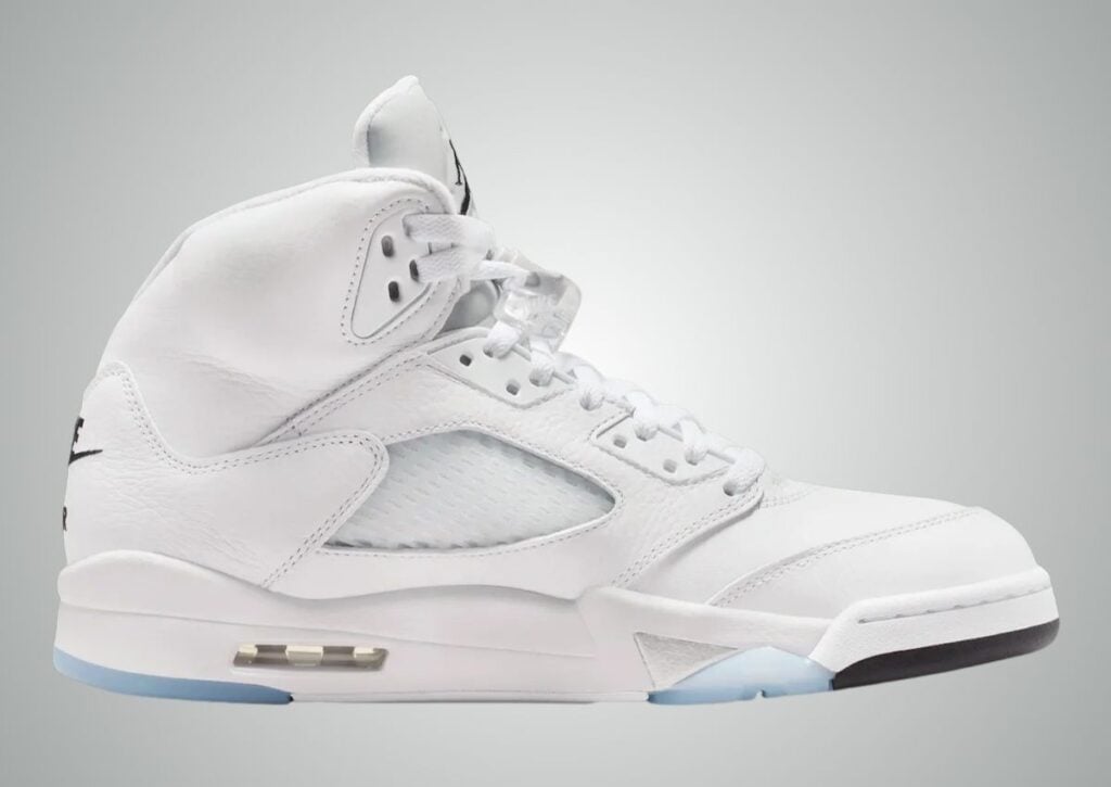 Air Jordan 5 White Metallic Silver HQ7978-103 Release Info