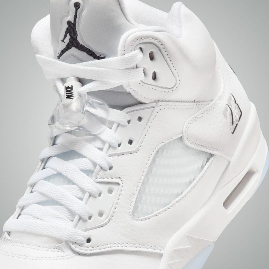 Air Jordan 5 White Metallic Silver HQ7978-103 Release Info