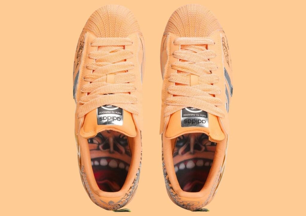 Hellstar adidas Superstar Hazy Orange LA1501