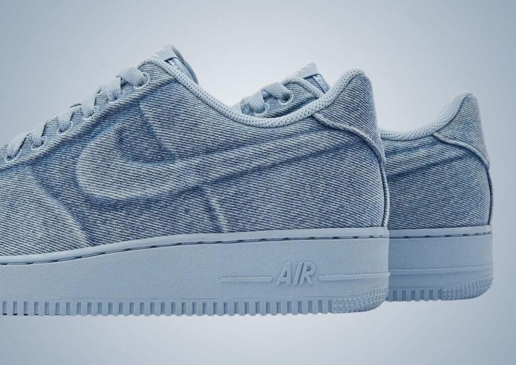 Ja Morant Nike Air Force 1 Denim IQ9773-400