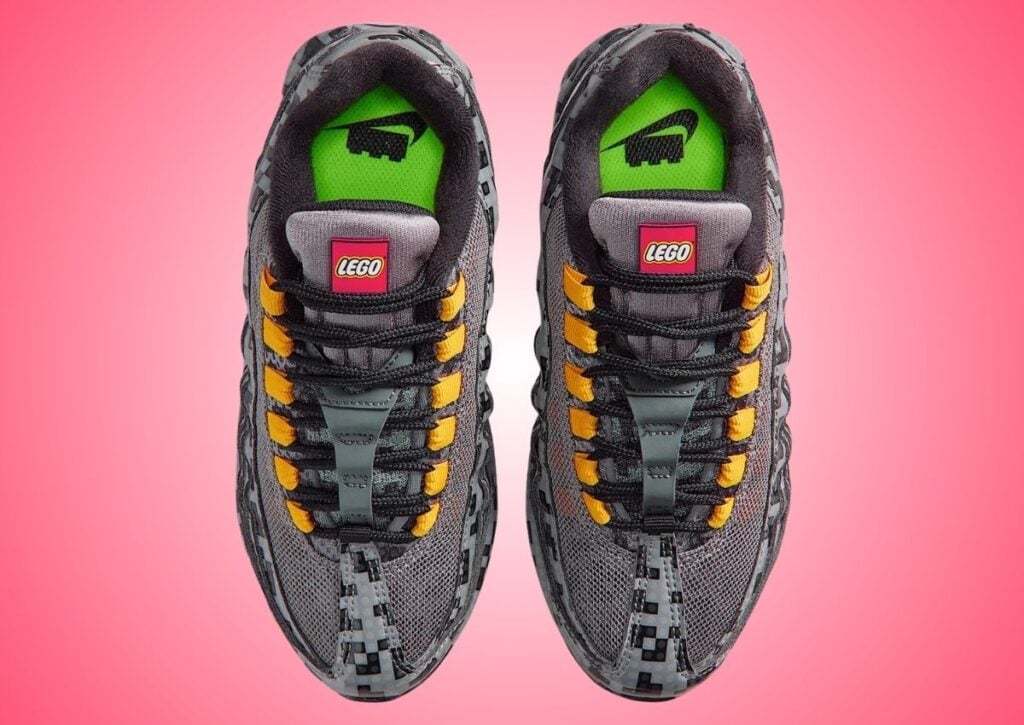 LEGO Nike Air Max 95 Smoke Grey Pixel Brick IO4799-001