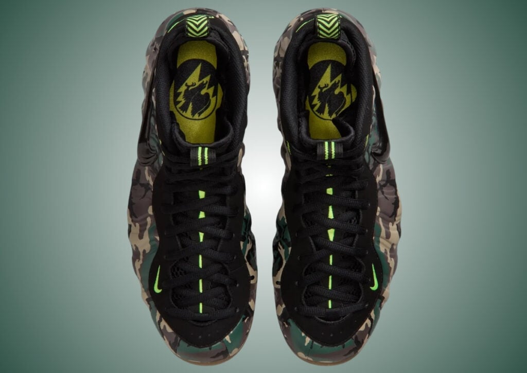 Nike Air Foamposite Pro Green Camo IM5204-001 Release Info