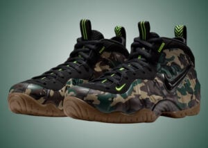 Nike Air Foamposite Pro Green Camo IM5204-001 Release Info