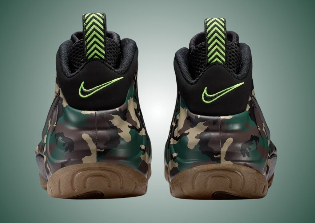 Nike Air Foamposite Pro Green Camo IM5204-001 Release Info