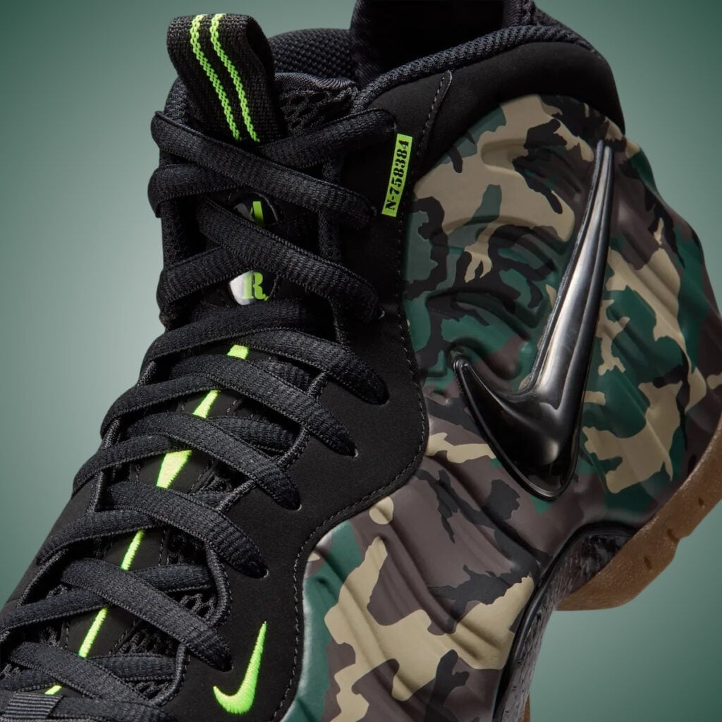 Nike Air Foamposite Pro Green Camo IM5204-001 Release Info