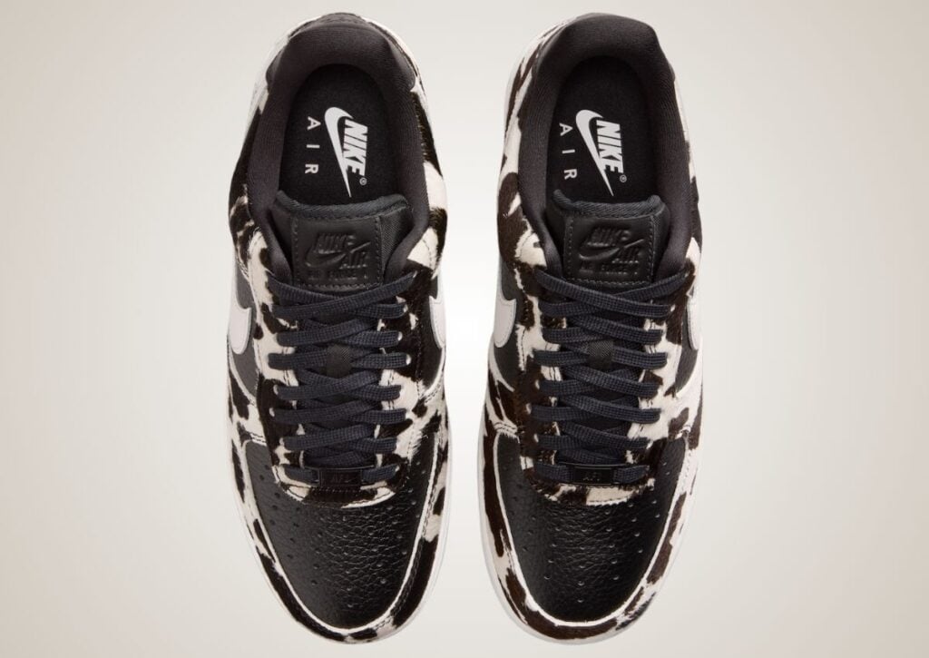 Nike Air Force 1 Low Black Cow Print IO0442-001