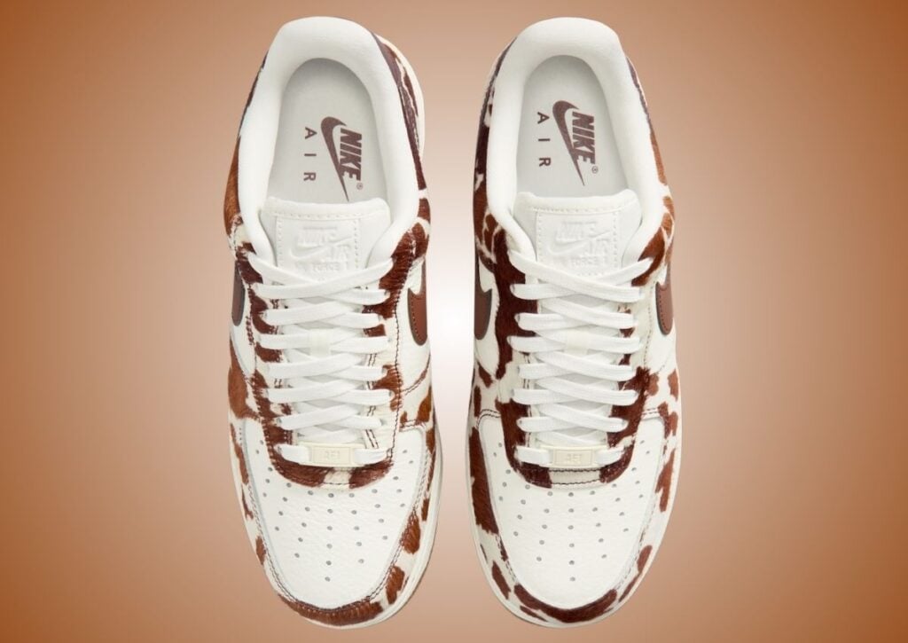 Nike Air Force 1 Low Cow Print Brown IO0442-200